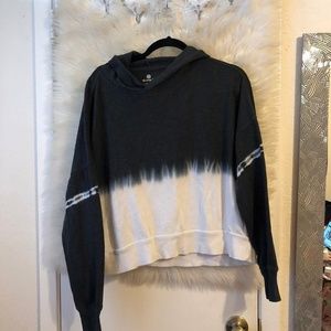 So Medium Long Sleeve Tie Dye Top